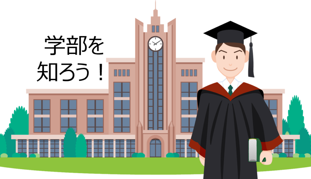大学の学部を知ろうシリーズ①